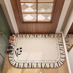 Floral Welcome Mat | Kelmera