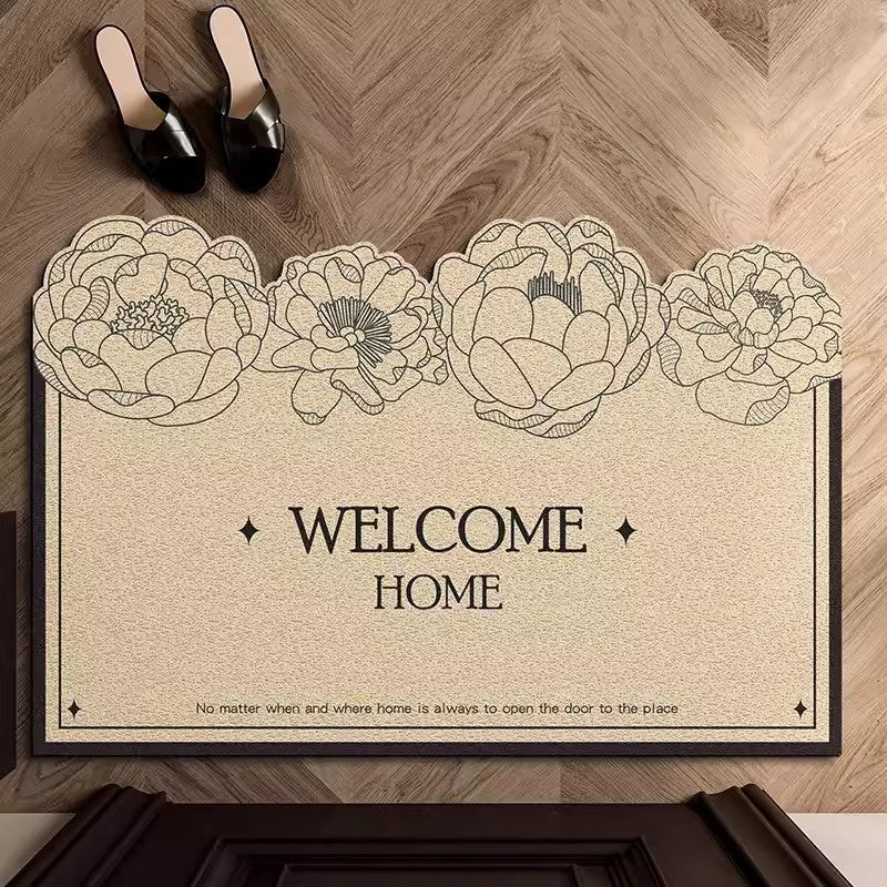 Floral Welcome Mat | Kelmera