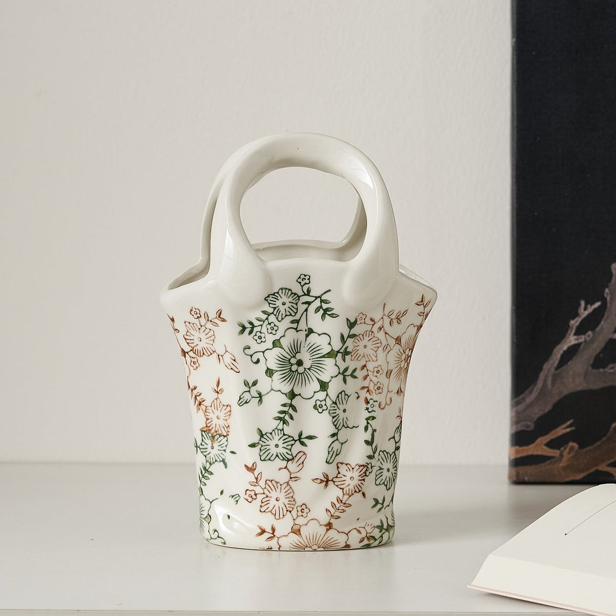 Flower Basket with Two Handles | Kelmera
