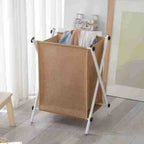 Foldable Laundry Basket with Practical Frame | Kelmera
