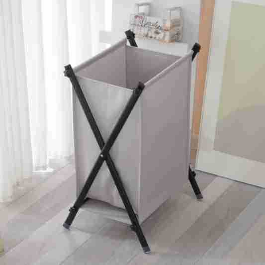 Foldable Laundry Basket with Practical Frame | Kelmera