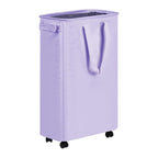 Foldable Laundry Basket with Wheels and Practical Lid | Kelmera