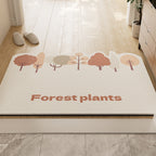 Forest-Themed Non-Slip Bath Mat | Kelmera
