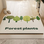 Forest-Themed Non-Slip Bath Mat | Kelmera
