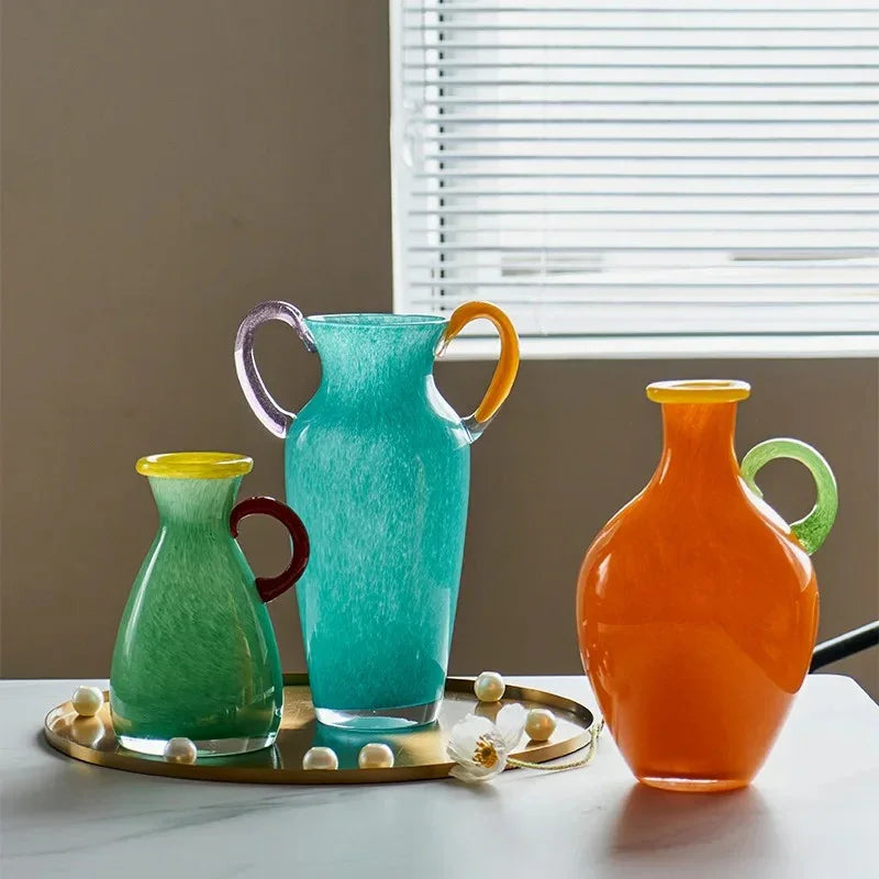 Frymoma stained Glass Vase Collection