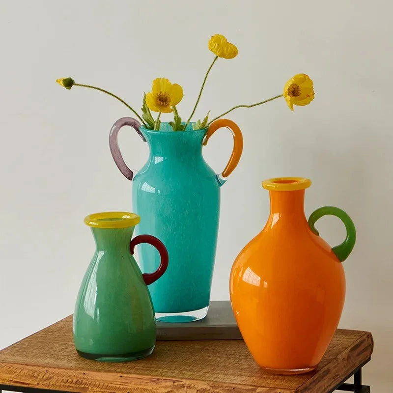 Frymoma stained Glass Vase Collection