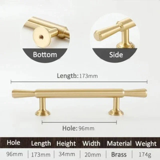 Frynyra Brass Knobs & Handles