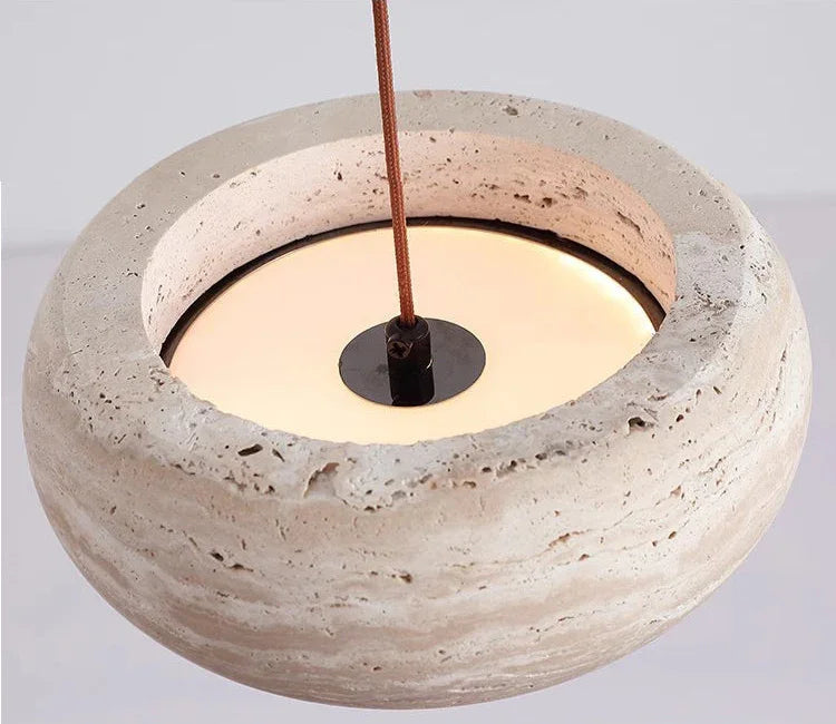 Frynyra Travertine Pendant Lamp