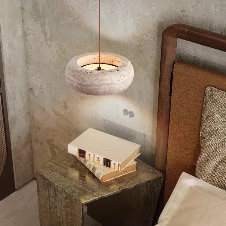 Frynyra Travertine Pendant Lamp