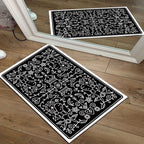 Fun and Whimsical Money-Themed Decorative Floor Mat | Kelmera