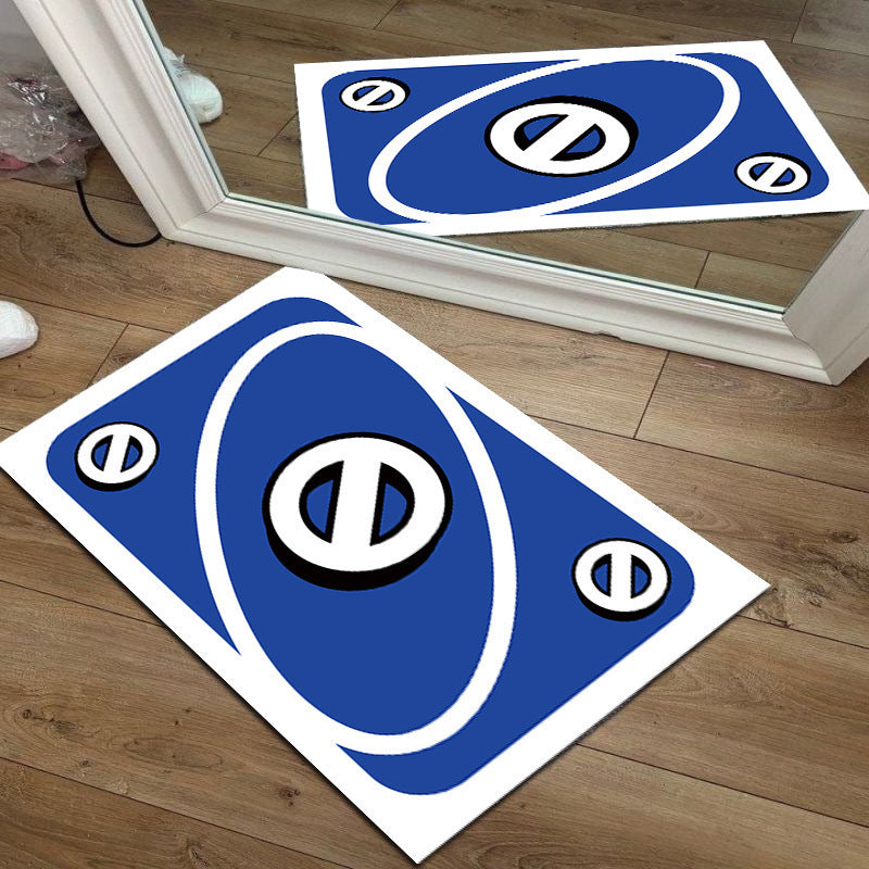 Fun and Whimsical Money-Themed Decorative Floor Mat | Kelmera
