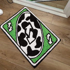 Fun and Whimsical Money-Themed Decorative Floor Mat | Kelmera