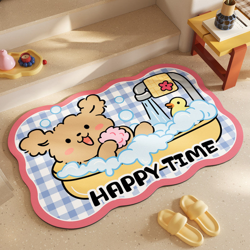 Fun Animal-Themed Bath Mat | Kelmera