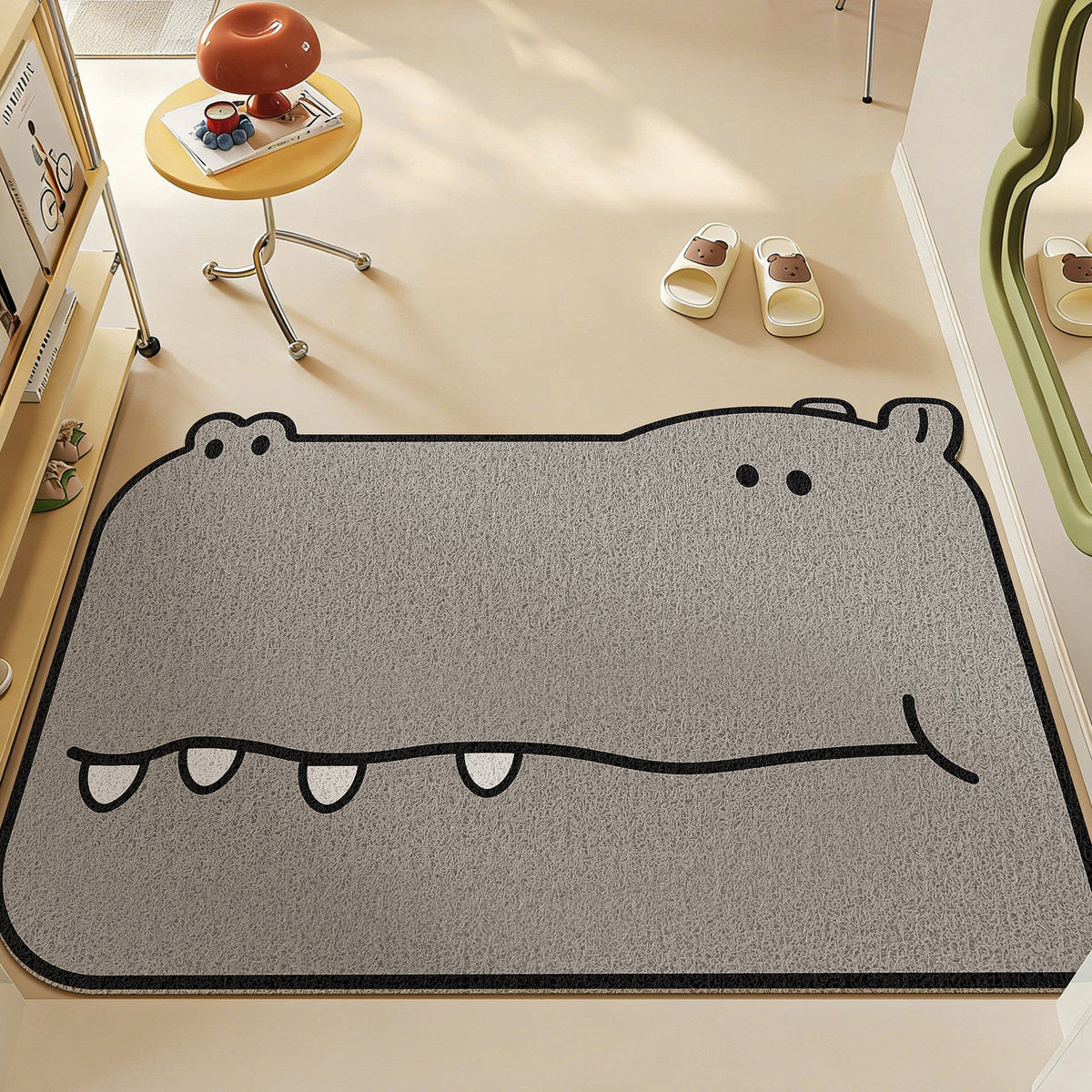 Fun Animal-Themed Plush Area Mat | Kelmera