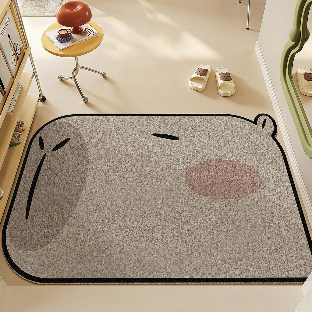 Fun Animal-Themed Plush Area Mat | Kelmera