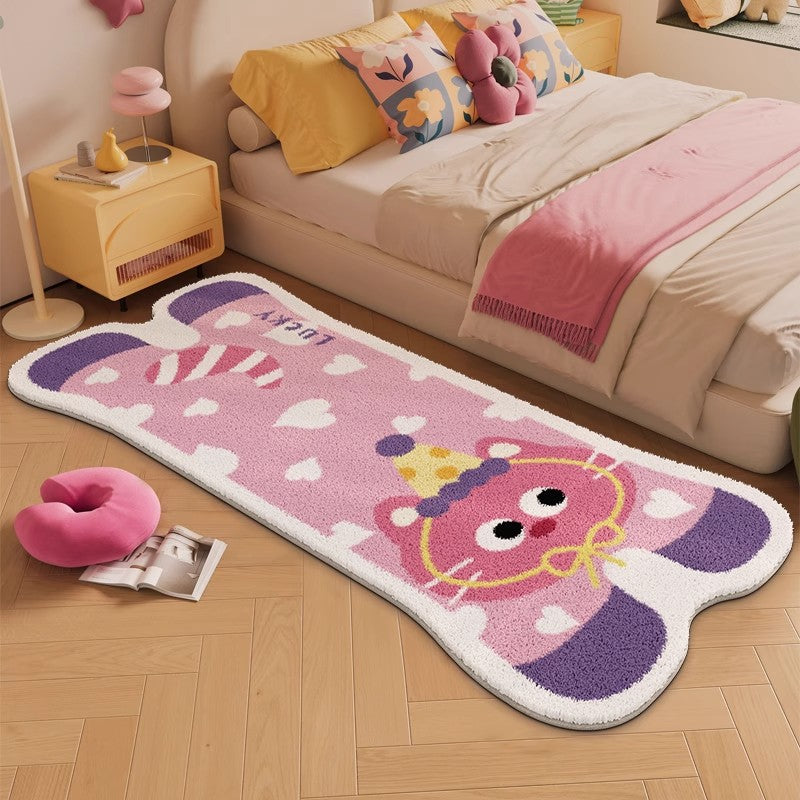 Fun Cartoon Bear Shaped Area Rug | Kelmera