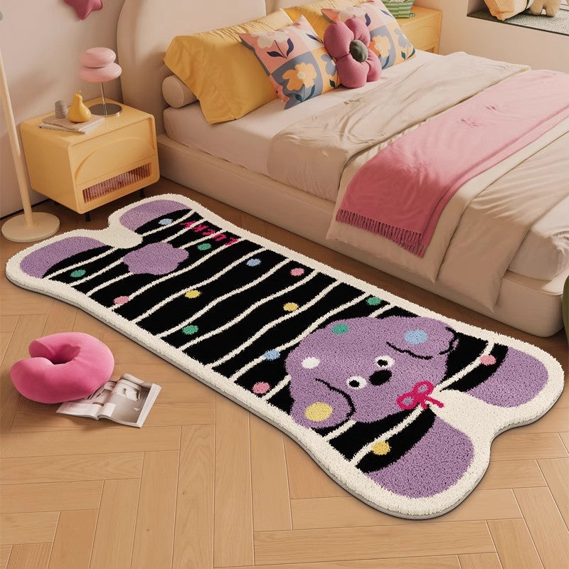 Fun Cartoon Bear Shaped Area Rug | Kelmera
