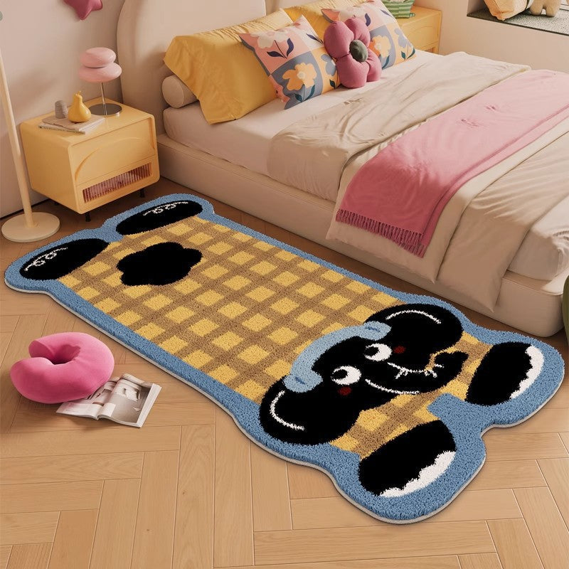 Fun Cartoon Bear Shaped Area Rug | Kelmera