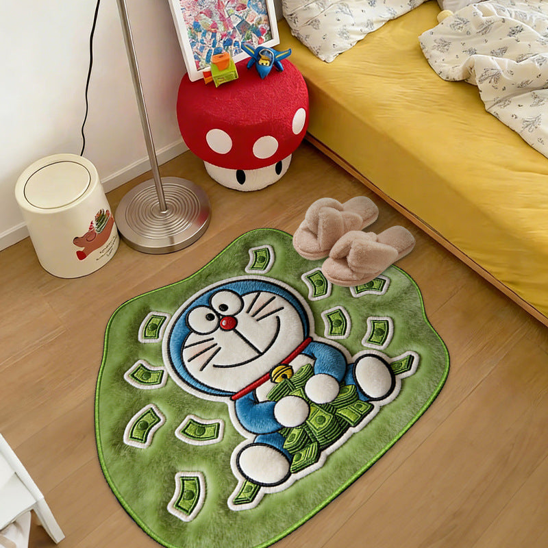 Fun Cartoon-Themed Plush Area Rug | Kelmera