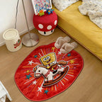 Fun Cartoon-Themed Plush Area Rug | Kelmera