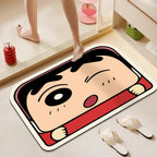Fun Cartoon-Themed Plush Bath Mat | Kelmera