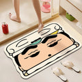 Fun Cartoon-Themed Plush Bath Mat | Kelmera