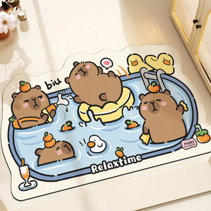 Fun Character Bath Mat | Kelmera