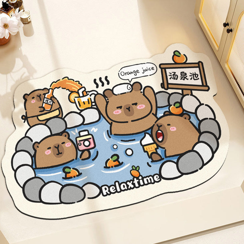 Fun Character Bath Mat | Kelmera