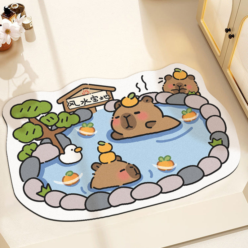 Fun Character Bath Mat | Kelmera