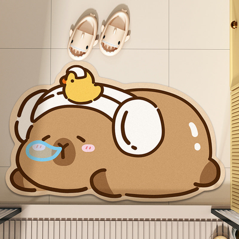 Fun Character Bath Mat | Kelmera