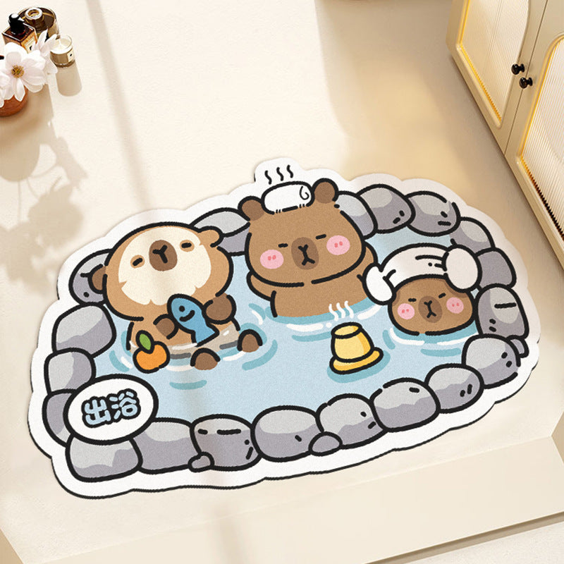 Fun Character Bath Mat | Kelmera