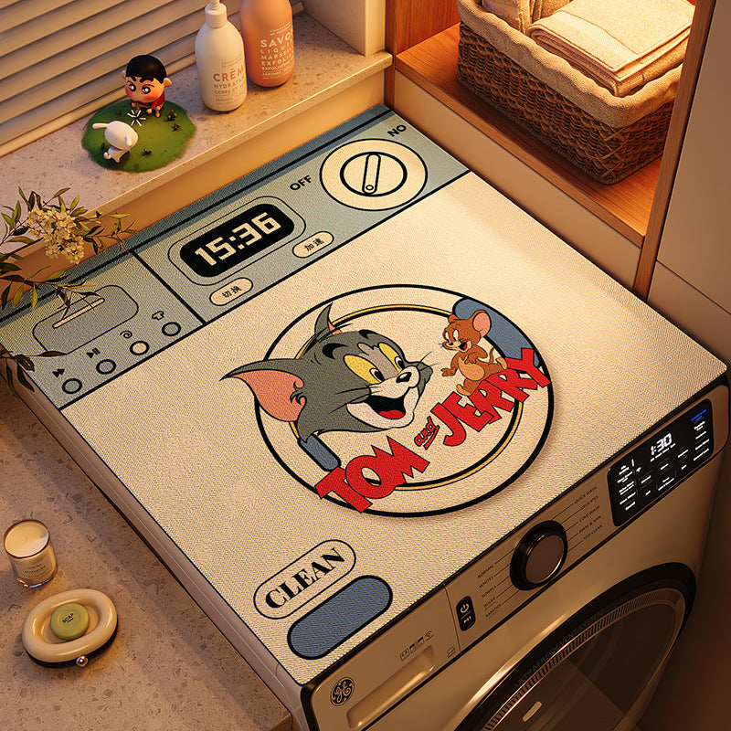 Fun Character-Themed Washing Machine Mat | Kelmera
