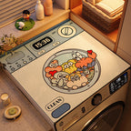 Fun Character-Themed Washing Machine Mat | Kelmera