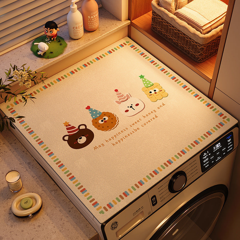 Fun Character-Themed Washing Machine Mat | Kelmera