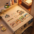 Fun Character-Themed Washing Machine Mat | Kelmera