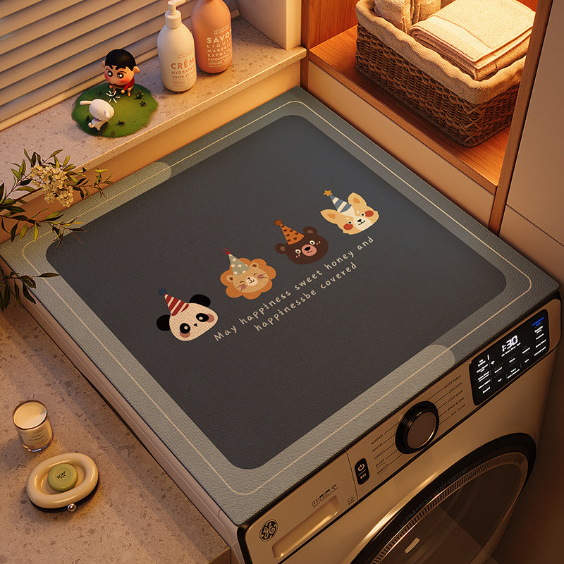 Fun Character-Themed Washing Machine Mat | Kelmera