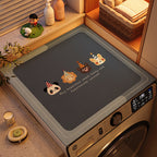 Fun Character-Themed Washing Machine Mat | Kelmera