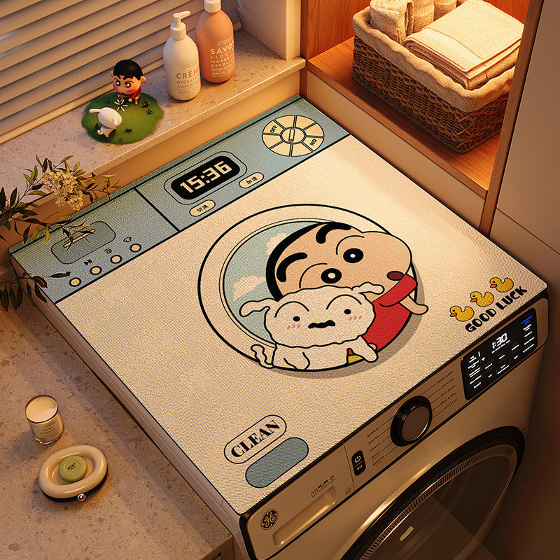 Fun Character-Themed Washing Machine Mat | Kelmera