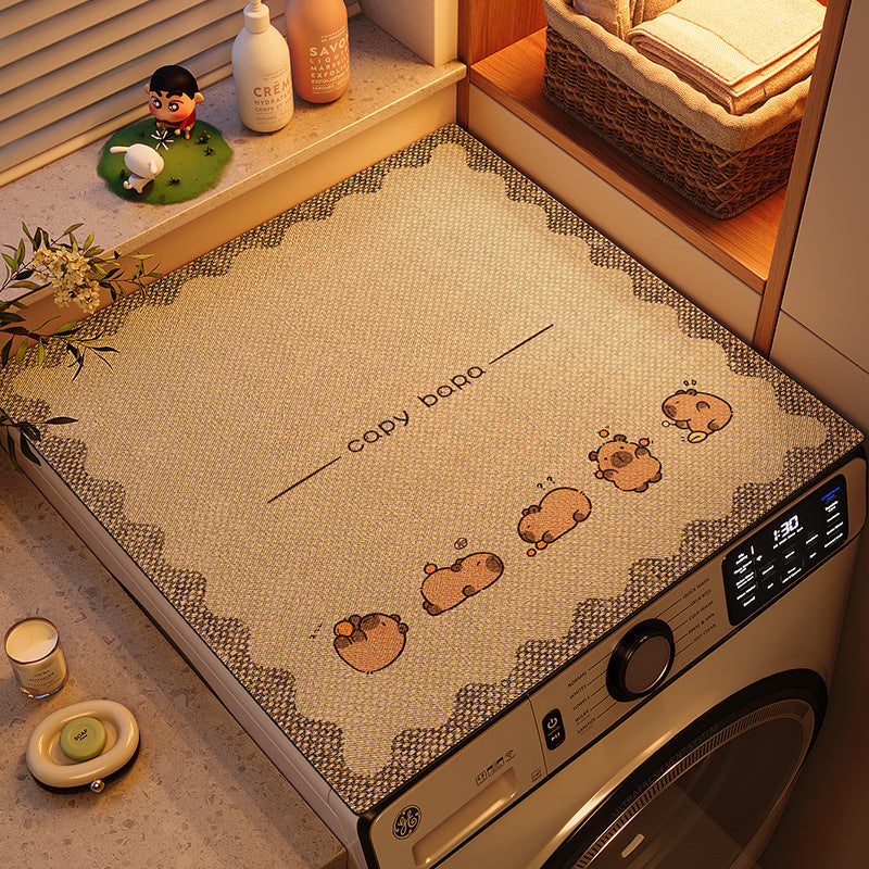 Fun Character-Themed Washing Machine Mat | Kelmera