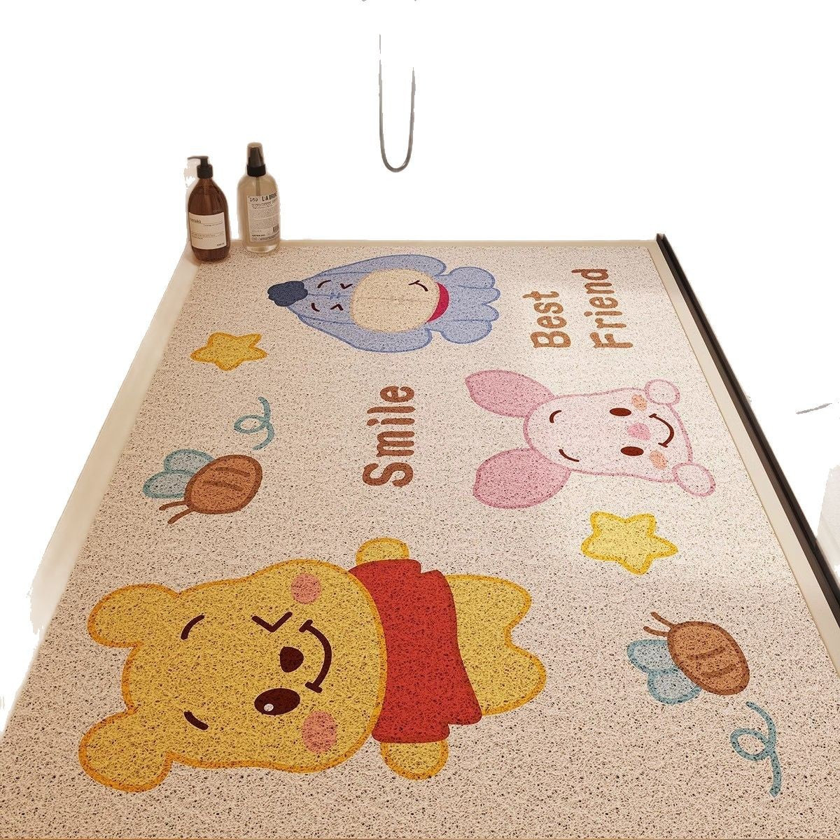 Fun Dinosaur-Themed Bathroom Mat | Kelmera