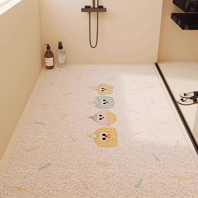 Fun Dinosaur-Themed Bathroom Mat | Kelmera