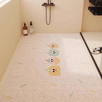 Fun Dinosaur-Themed Bathroom Mat | Kelmera