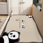 Fun Dinosaur-Themed Bathroom Mat | Kelmera