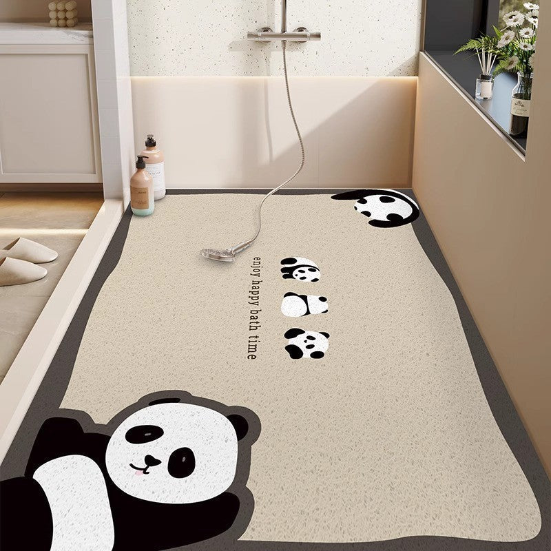 Fun Dinosaur-Themed Bathroom Mat | Kelmera