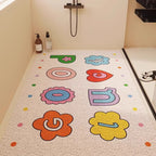 Fun Dinosaur-Themed Bathroom Mat | Kelmera