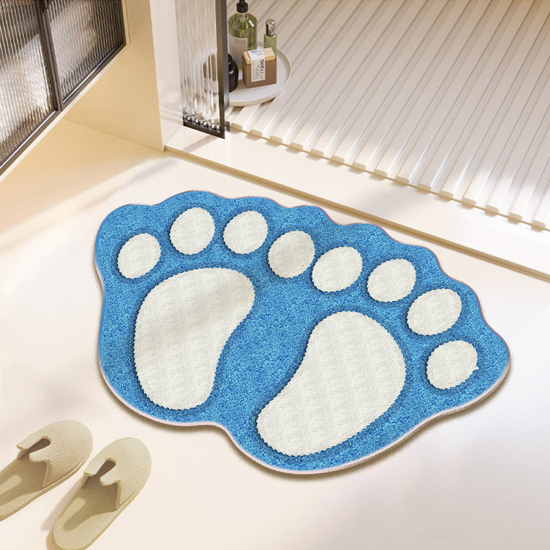 Fun Paw Print Bath Mat | Kelmera