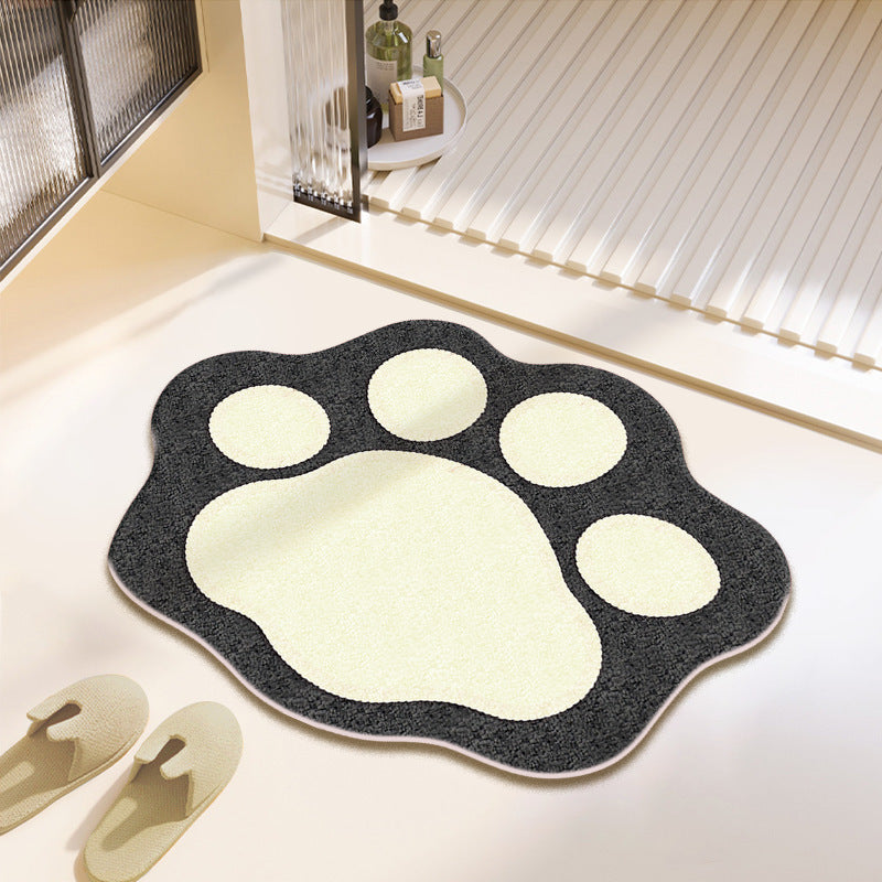 Fun Paw Print Bath Mat | Kelmera