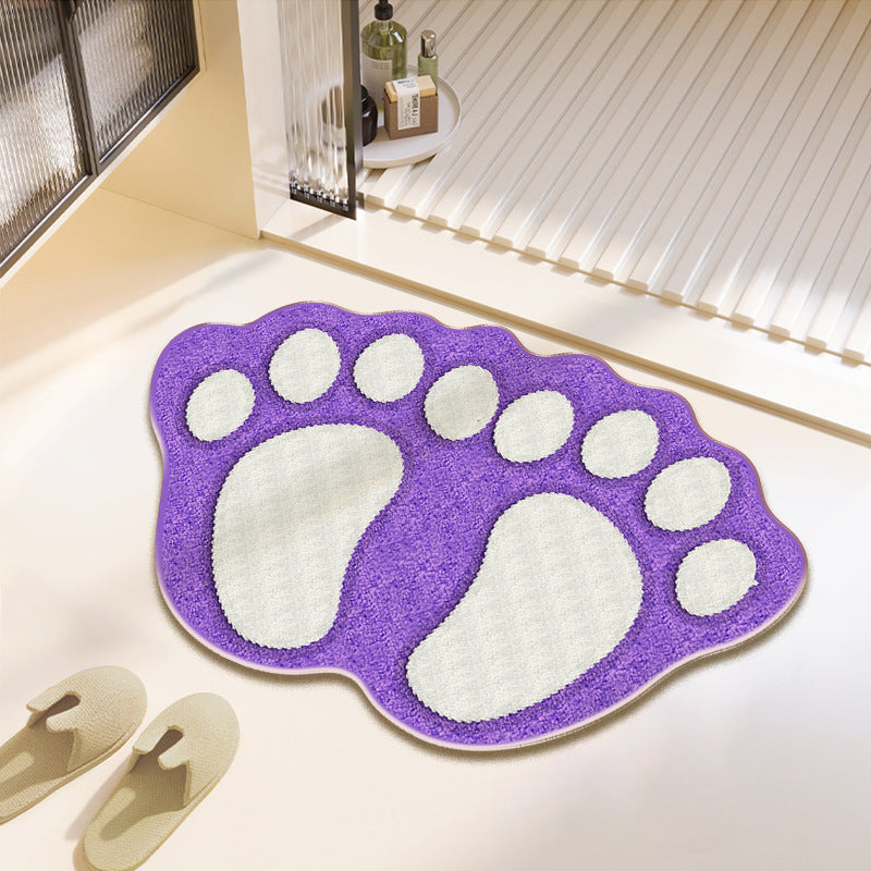 Fun Paw Print Bath Mat | Kelmera