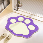 Fun Paw Print Bath Mat | Kelmera