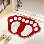 Fun Paw Print Bath Mat | Kelmera